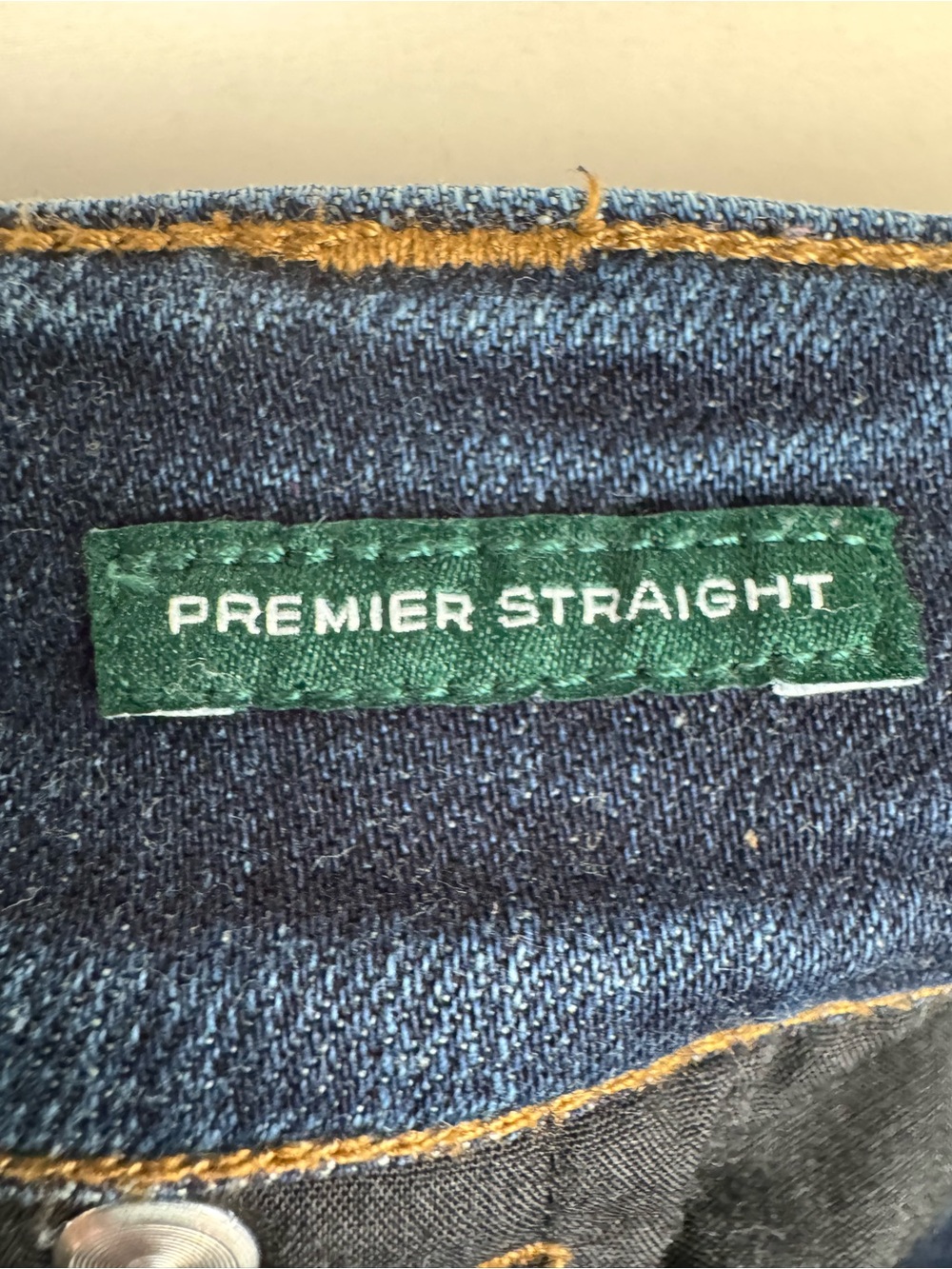 Lauren Ralph Lauren Premier Straight Leg Jeans Blue Women’s 12 - Picture 4 of 7